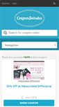 Mobile Screenshot of couponsncodes.com