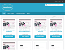Tablet Screenshot of couponsncodes.com